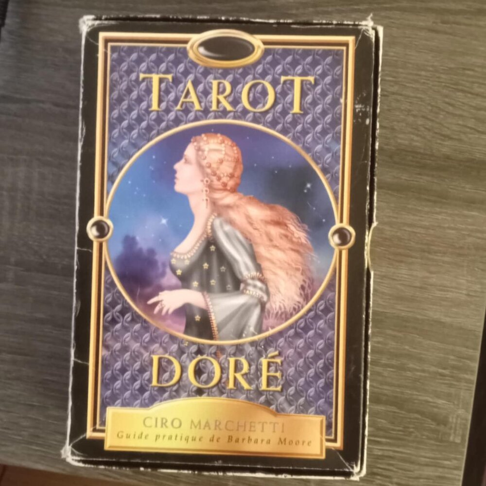 Coffret Complet Le Tarot Doré de Ciro Marchetti (Français) - Excellent État